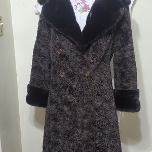 Vintage 'Mob Wife' 60-70s Extremely Rare Faux Fur Coat